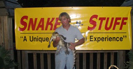 Dan the Snakeman and the Alligator